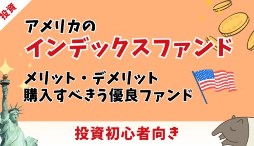 アメリカのインデックスファンド入門｜初心者におすすめの優良ファンドと失敗しない選び方